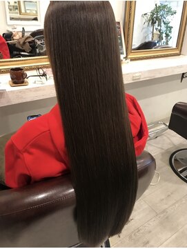 シーティオソンリーサ(SitioSonrisa) ロングヘア/髪質改善oggiottoトリートメント×超音波アイロン