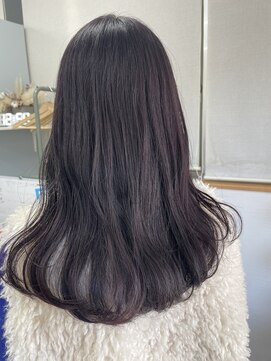 フース(Hus) ブリーチなしラベンダーグレー