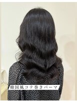 トータルビューティーサロン プリエ(prier)&nbsp;韓国風コテ巻きパーマ/韓国風スタイル/韓国風ヘア