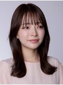 韓国/レイヤーカット/縮毛矯正/men's/新宿三丁目駅