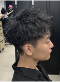 スパイキーショート/ジェットモヒカン/ショートバング/men's