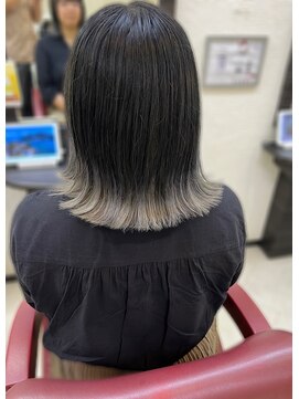 ヘアーデザインロアール(HairDesign  LOIRE) シルバーグレーグラデーションカラー