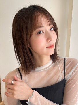 ガーデンヨコハマ(GARDEN YOKOHAMA) 切りっぱなしタッセルボブ似合わせカット小顔メルティカラー