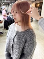 ゲームバイアランスミシー 心斎橋(GAME by Alan Smithee)&nbsp;ピンクベージュ/ピンクミルクティー/ケアブリーチ/髪質改善/艶髪