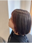 冬のインナーカラー