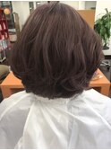 20代30代40代髪質改善カラーショコラアッシュ艶感ロブヘアー