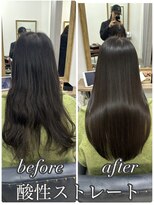 ミント 鳳(Mint.)&nbsp;酸性ストレート×髪質改善