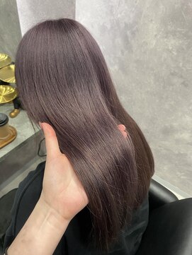 バディ 中野駅前店(BUDDY) ラベンダーベージュ【中野美容室/ブリーチ/ダブルカラー】