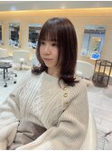 ★岡田有加★似合わせ★銀座★顔まわり似合わせレイヤー