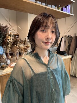 エルム 原宿 表参道(yelm) ベージュフレーミングカラー