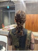ミディアムツイン編みおろし☆