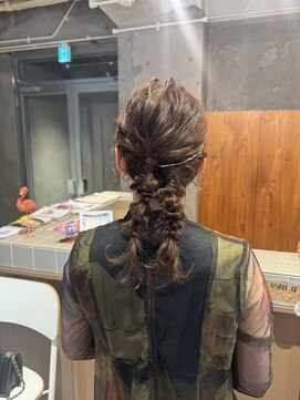 フーコー 小倉魚町店 (fuhcoh) ミディアムツイン編みおろし☆