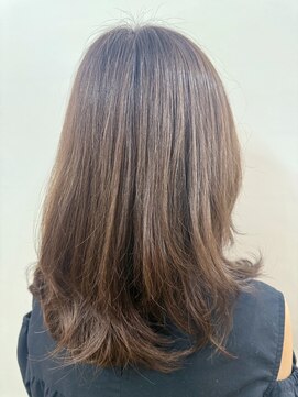ティンク 横浜(Tink) 白髪ぼかしカラーのメンテナンス/Tink横浜　小林　あかり