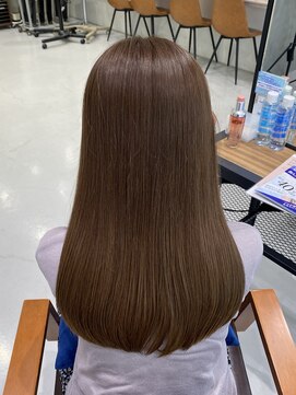 フォルテ 島田店 オリーブベージュカラー 髪質改善