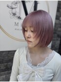 ペールピンク/フェイスフレーミング/グランマッシュ[市原]
