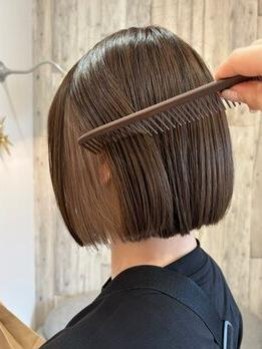 ミコット(micotto)の写真/【豊田市】かっこいいより可愛いデザインに♪ダメージレスにこだわったカラーで自由自在に似合わせます◎