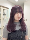 ぶどうみたい??ボルドーカラー