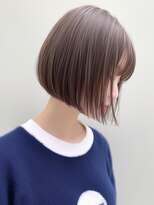 サンテ ヴィスタ(Sante ViSta)&nbsp;ショート 丸みボブ 再現性 透明感 ベージュブラウン 20代30代