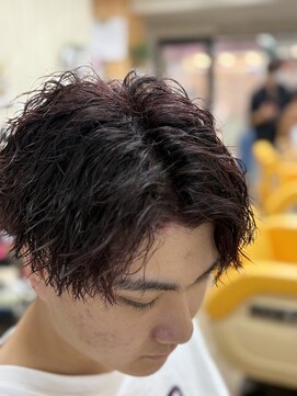 ブレイブシザー(BRAVE SCISSOR) ツイストスパイラル×ワインレッド