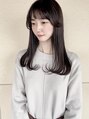 トップヘアスパアンドリゾート 鳴海(TOP HAIR spa&resort)&nbsp;毛先は重めに全体的に軽さを出して、暗めカラーも映えるstyleに