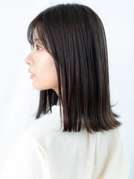 髪質改善グレージュ乾かすだけ外ハネロブc小山20代30代40代