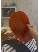 ニケロランジュ(Nike L'orange)&nbsp;オレンジカラー/20代/30代/ブリーチカラー