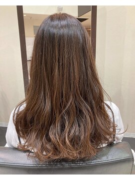 ゆるふわロングデジタルパーマ