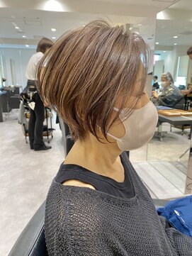 バンプ ギンザ(BUMP GINZA) 30代40代50代絶壁解消白髪ぼかし髪型ハイライト前髪山口