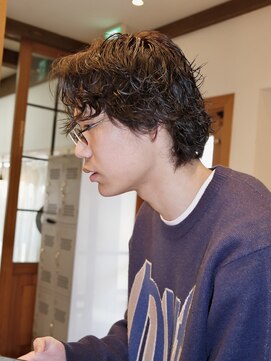 メゾン ノエラ(Maison Noella) 【谷口】センターパートスパイラルパーマ