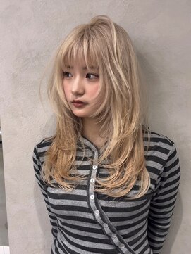 ロンド マーレ 天神大名店(Lond mare) 大人ガーリー/ミディアムレイヤーカット/似合わせカット