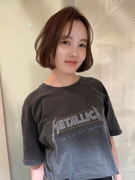 アクシス 栄店(`AXIS) イメチェン/ピンクベージュ/アンブレラカラー/前髪/栄矢場町