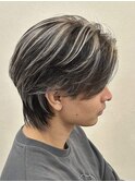 MEN’S HAIR/波巻ツイストスパイラル/フェザーパーマ/伊勢崎