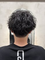 ナインヘアー(NINE HAIR)&nbsp;【NINE HAIR】大人パーマ_ビジネス＿２ブロック＿メンズパーマ