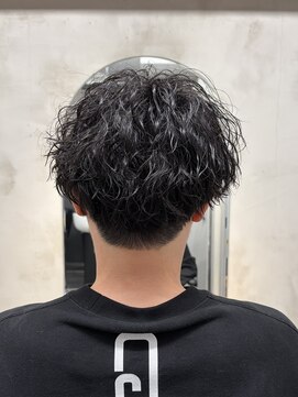 ナインヘアー(NINE HAIR) 【NINE HAIR】大人パーマ_ビジネス＿２ブロック＿メンズパーマ