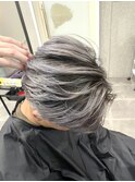広島メンズバレイヤージュ/ハイライト/ブリーチダブルカラー