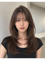 ラファンジュ ヘアー クレオ(Rohange hair Creo)&nbsp;ショコラブラウン/透け感/レイヤーカット/デザインレイヤー