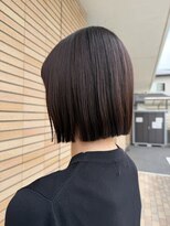 ゴエン(goen hair lounge)&nbsp;ぱっつんストレートボブ