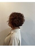 くせ毛を活かすレイヤーボブ　ハイライト