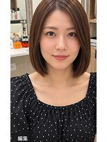 ヘアアトリエ ナイン(hair atelier nine) ハッシュカット/グレージュ/ツートンカラー/福島市