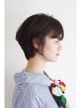 ブロック(BLOCK) 似合わせカット　ひし形シルエットショート