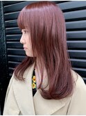 お客様スナップ【坂田担当】 チェリーピンク/コリアンスタイル