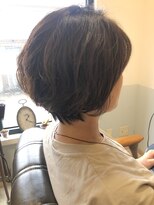 メルト 吉祥寺(melt) 【高塚栞里】丸みのある大人ひし形ショート☆ヌーディーベージュ