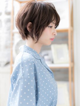 モッズヘア 越谷(mod's hair) ■前下がりフェミニンくせ毛風小顔ショート52★越谷20代30代40代