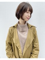 ノア ヘアデザイン 町田店(noa Hair Design) 丸みショートボブ