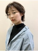 外ハネショートウルフ