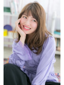 ミック 日暮里店(miq) 抜け感エアリーセミディ・・・可愛さと色っぽさを演出a