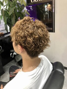 ボルド(MEN'S HAIR SALON BORDO) ハイトーンパーマ