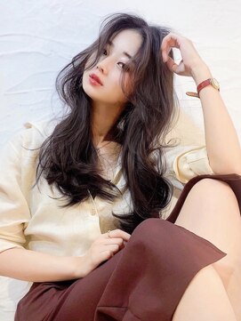 ミッシェル アフロート(michelle afloat) ◇髪質改善シルク4H/グレージュヨシンモリ韓国っぽスタイル