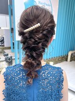 ヘアーメイクオズ(hair make O/S)&nbsp;つやっと編みおろしアレンジ☆