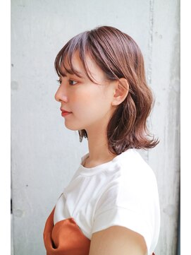 ダヴィン 中目黒(DaVin) 【DaVin中目黒】大人可愛いゆるふわ外ハネボブ